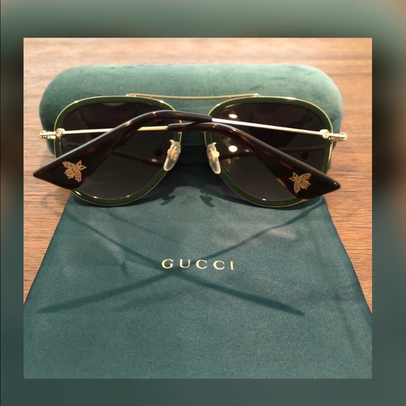 Gucci Aviator Sunglasses - 100% Authentic - Picture 5 of 8